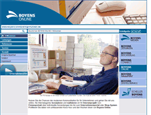 Tablet Screenshot of boyens-online.de